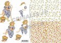 Decoupage basic 3 types set D5
