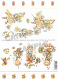 Decoupage basic 3 types set D2