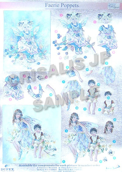 [D248625] Decoupage DCF Brambley Hedge Faerie & Faerie Touch