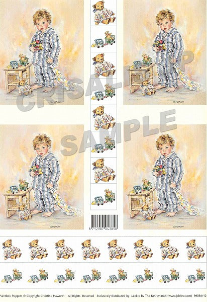 [D9908412] デコパージュ・4　グッドナイト・ジョージ