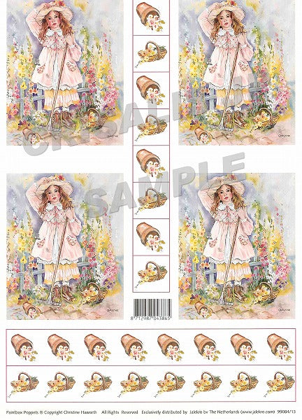 [D9908413] デコパージュ・4　コテージ・ガーデン