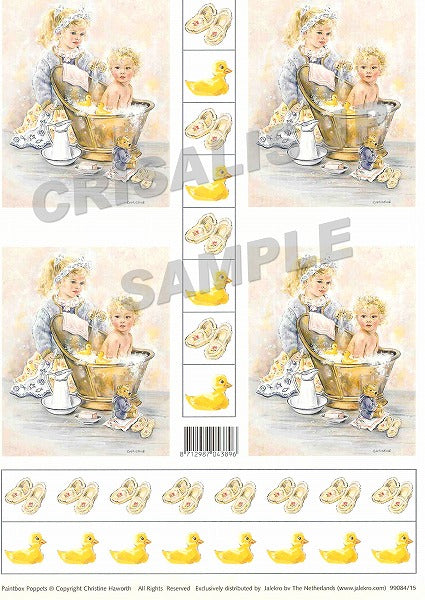 [D9908415] Decoupage 4 Playing Mother