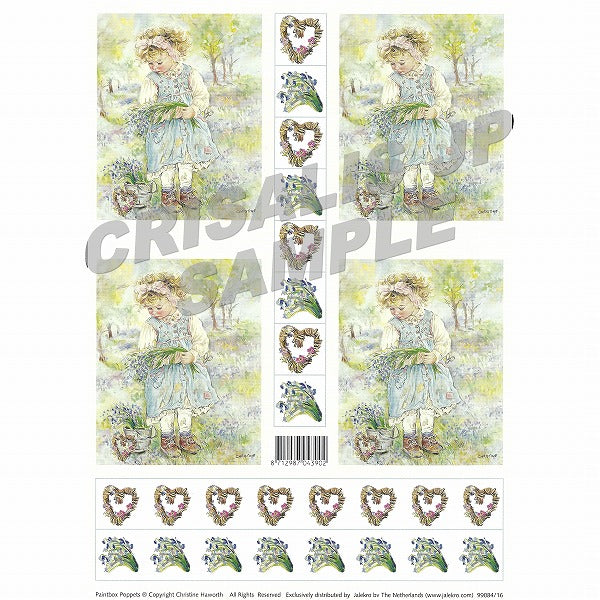 [D9908416] Decoupage 4 Bluebell Time with Motifs