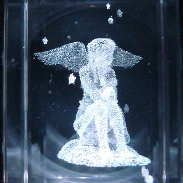 3D crystal art Serenity