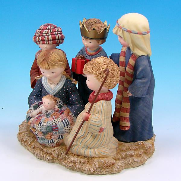 American Picture Book Children Special Friends Collectible Doll "Emmanuel's Gift"